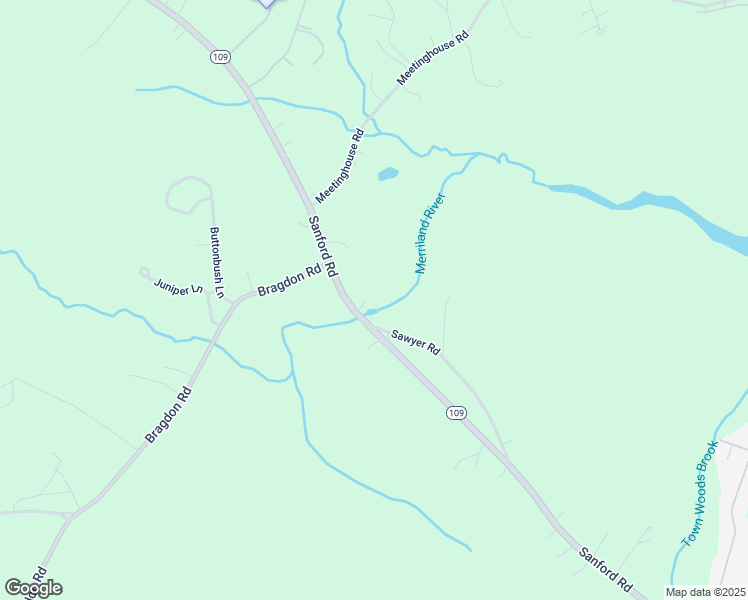 map of restaurants, bars, coffee shops, grocery stores, and more near 169 Sawyer Road in Wells