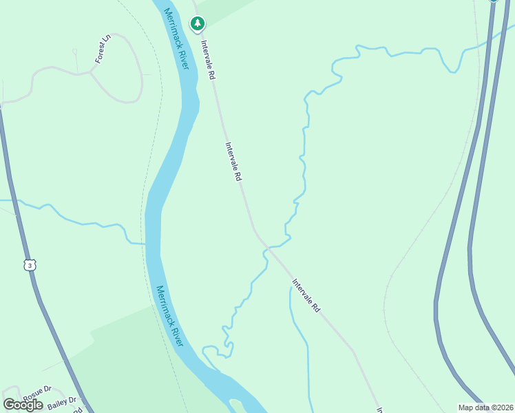 map of restaurants, bars, coffee shops, grocery stores, and more near 186 Intervale Road in Canterbury