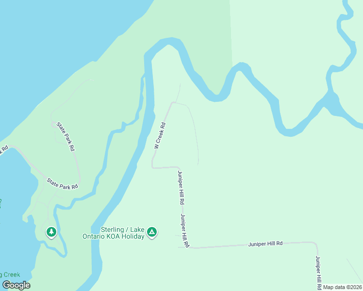 map of restaurants, bars, coffee shops, grocery stores, and more near 15047 East Creek Road in Sterling