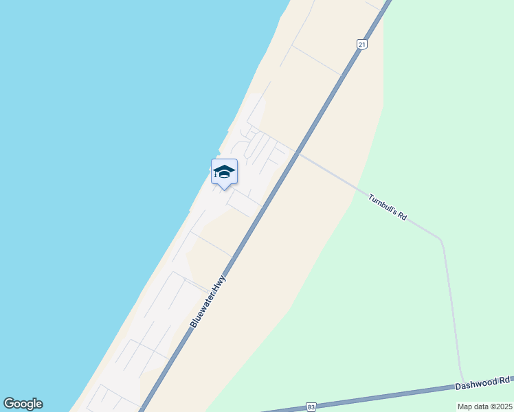 Turnbull's Grove Road South, Dashwood ON Walk Score