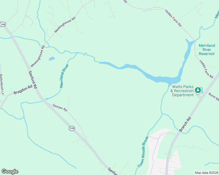 map of restaurants, bars, coffee shops, grocery stores, and more near 1-131 Sawyer Road in Wells