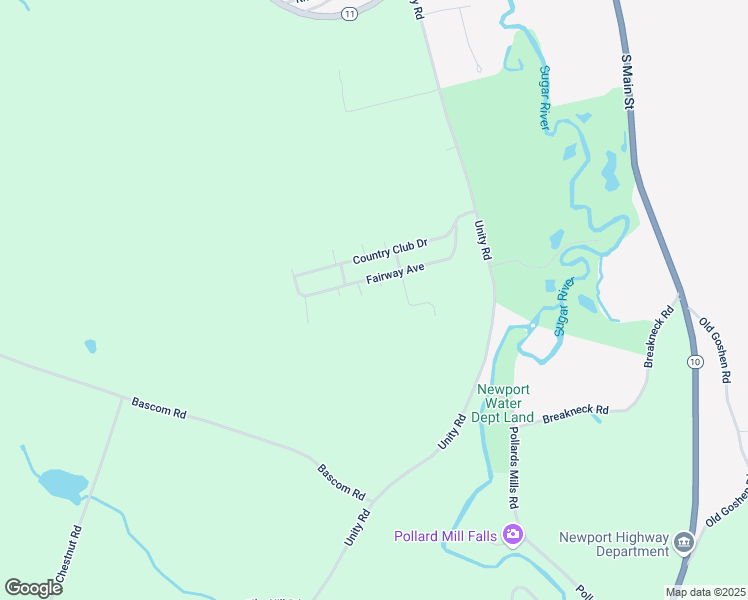 map of restaurants, bars, coffee shops, grocery stores, and more near 36 Fairway Avenue in Newport