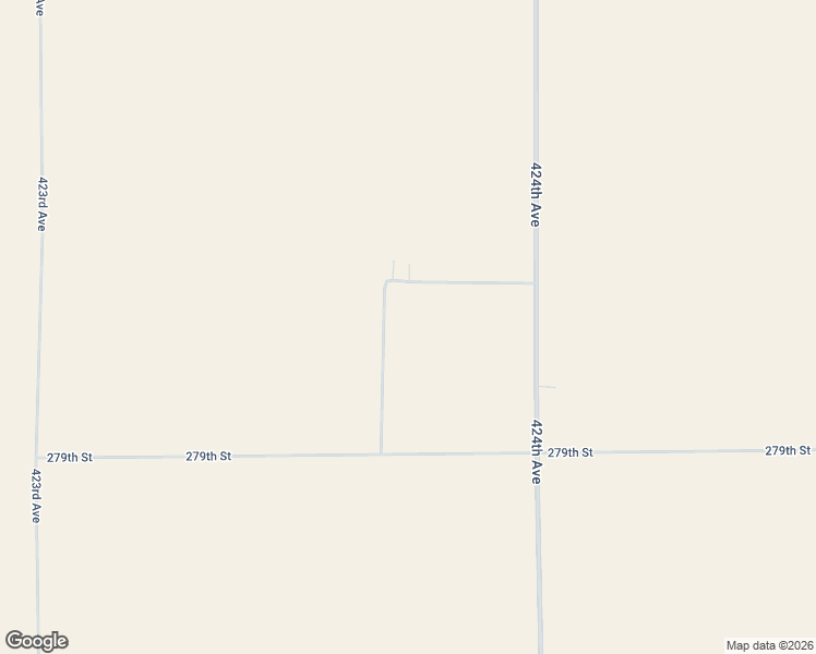 map of restaurants, bars, coffee shops, grocery stores, and more near 27865 424th Avenue in Olivet
