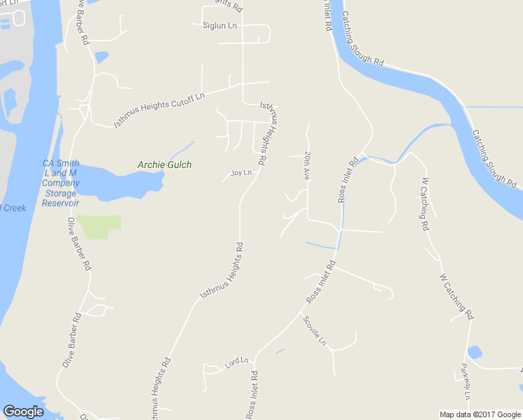 map of restaurants, bars, coffee shops, grocery stores, and more near 63345 Isthmus Heights Road in Coos Bay