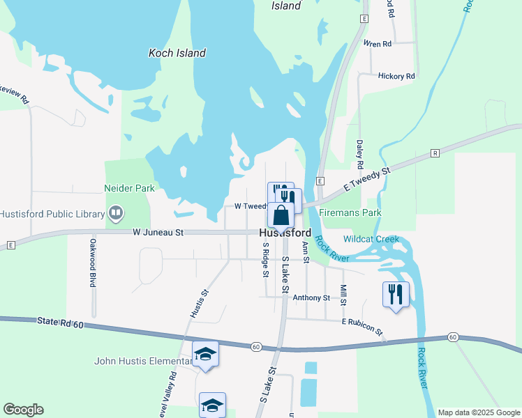 143 Ridge Street, Hustisford WI Walk Score