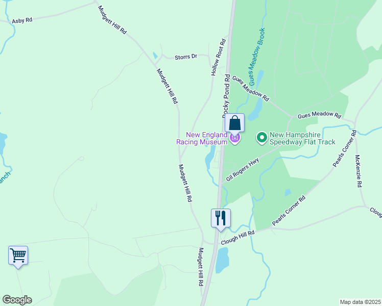 map of restaurants, bars, coffee shops, grocery stores, and more near 6 Hollow Root Road in Loudon