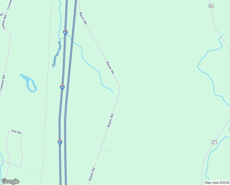 map of restaurants, bars, coffee shops, grocery stores, and more near 375 Baum Road in Hastings