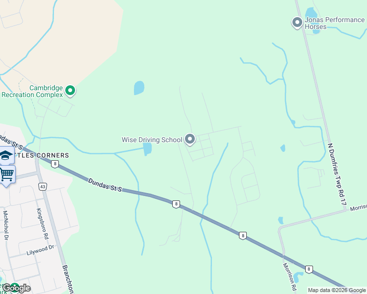 map of restaurants, bars, coffee shops, grocery stores, and more near 11 Radium Cmn in Cambridge