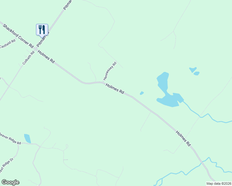 map of restaurants, bars, coffee shops, grocery stores, and more near 153 Holmes Road in Barnstead