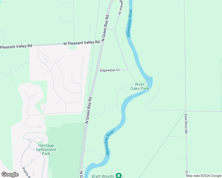 map of restaurants, bars, coffee shops, grocery stores, and more near 1907 Edgewater Drive in Grafton