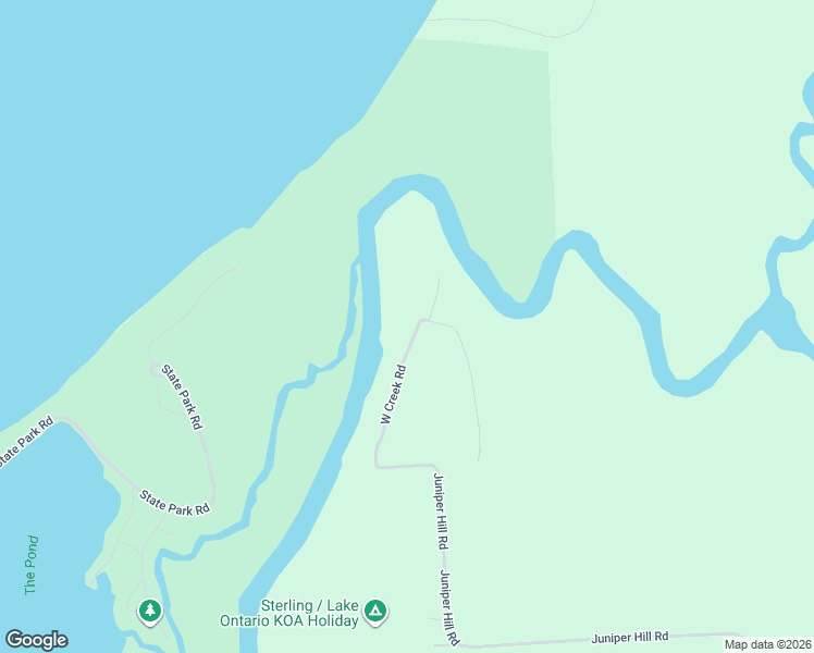 map of restaurants, bars, coffee shops, grocery stores, and more near 15117 Creek Road in Sterling