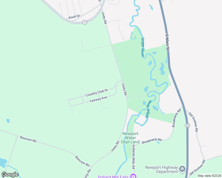 map of restaurants, bars, coffee shops, grocery stores, and more near 21 Country Club Drive in Newport