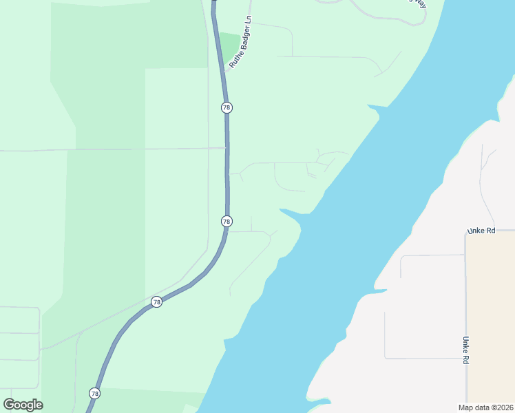 map of restaurants, bars, coffee shops, grocery stores, and more near S8185 Woodland Court in Merrimac