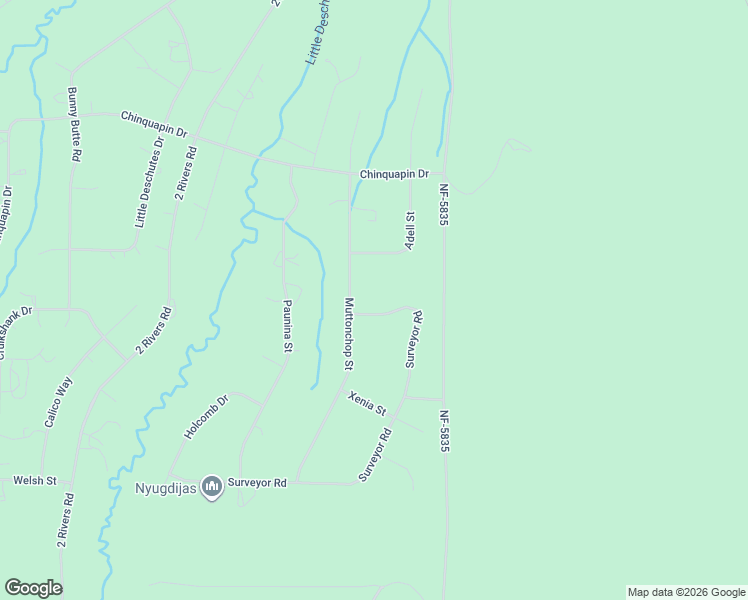 map of restaurants, bars, coffee shops, grocery stores, and more near 123977 Surveyor Road in Crescent