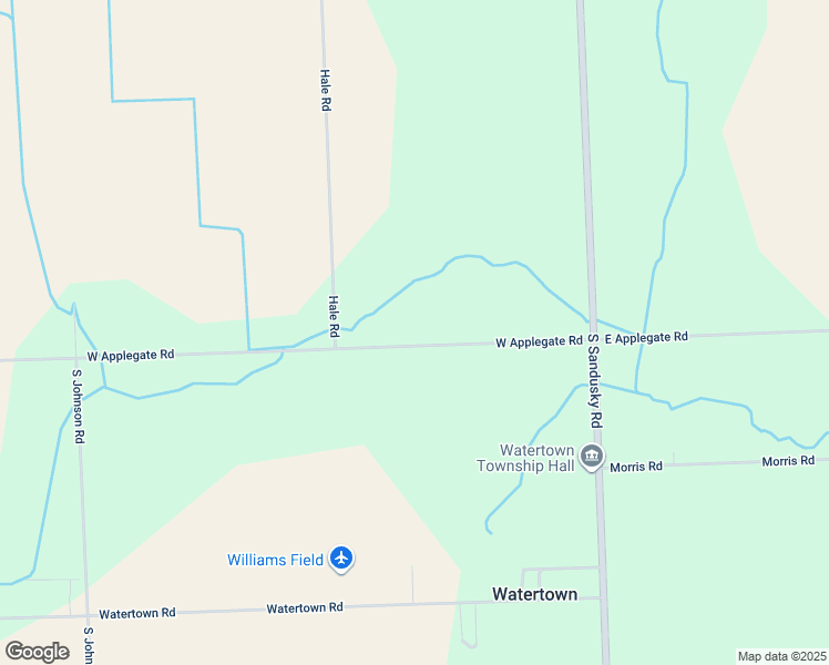 map of restaurants, bars, coffee shops, grocery stores, and more near 100-198 West Applegate Road in Sandusky