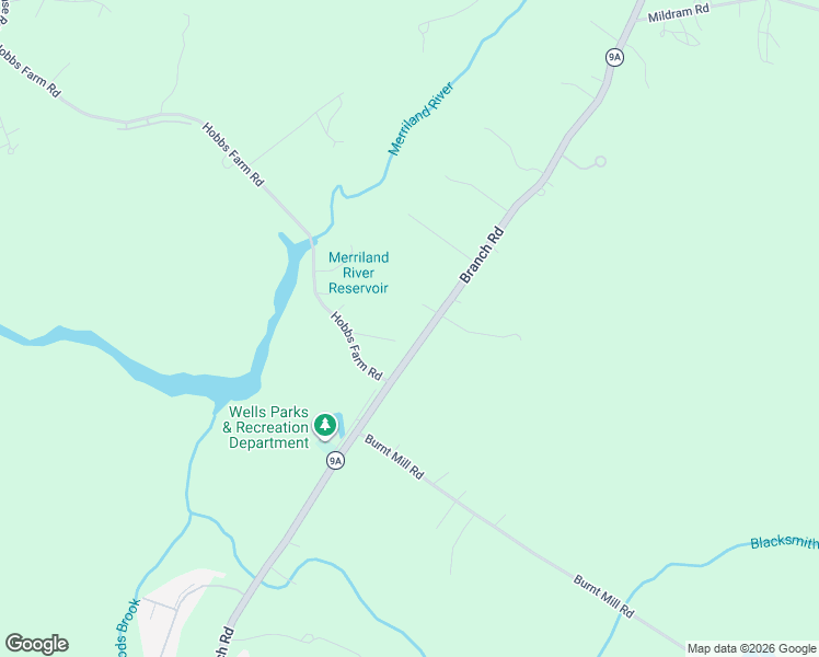 map of restaurants, bars, coffee shops, grocery stores, and more near 537 Branch Road in Wells