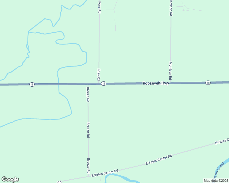 map of restaurants, bars, coffee shops, grocery stores, and more near 11996 Roosevelt Highway in Lyndonville