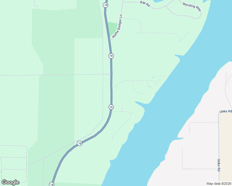 map of restaurants, bars, coffee shops, grocery stores, and more near S8185 Woodland Court in Merrimac