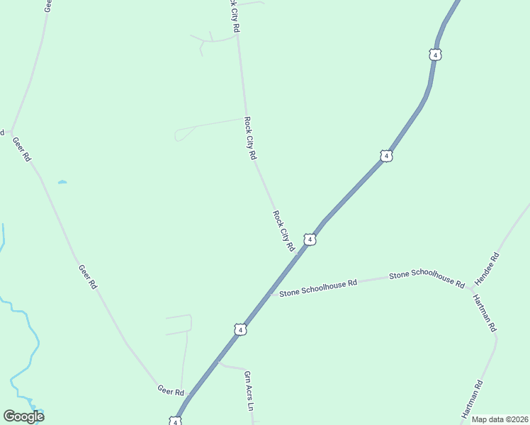 map of restaurants, bars, coffee shops, grocery stores, and more near 42 Rock City Road in Hudson Falls