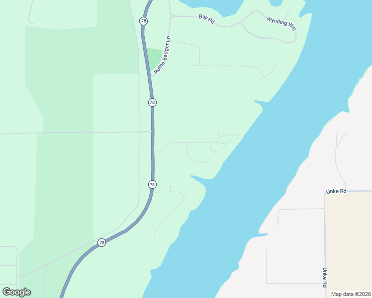 map of restaurants, bars, coffee shops, grocery stores, and more near 58123 Kassner Road in Merrimac