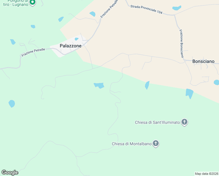 map of restaurants, bars, coffee shops, grocery stores, and more near 41 bis Frazione Bonsciano in Provincia di Perugia