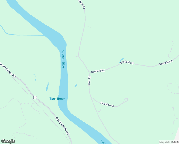 map of restaurants, bars, coffee shops, grocery stores, and more near 610 River Road in Lake Luzerne