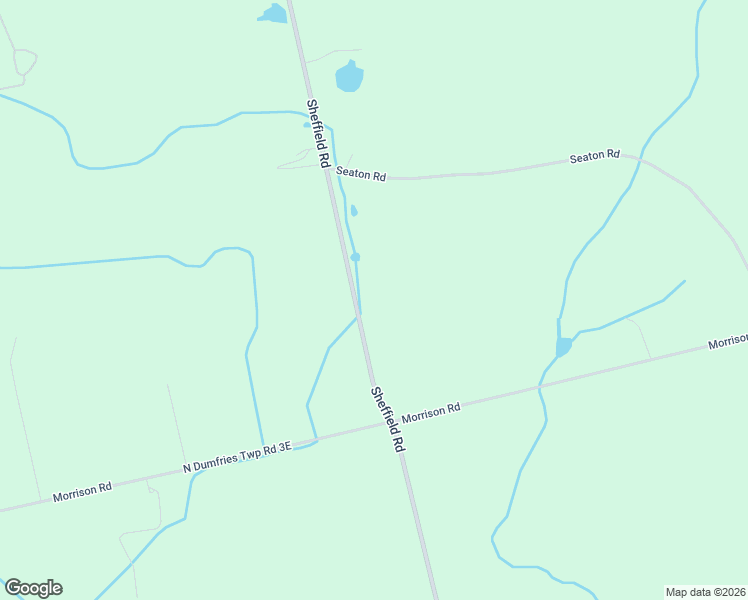 map of restaurants, bars, coffee shops, grocery stores, and more near 1287 Sheffield Road in Cambridge