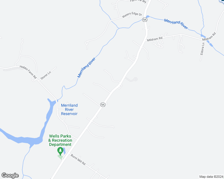 map of restaurants, bars, coffee shops, grocery stores, and more near 644 Branch Road in Wells