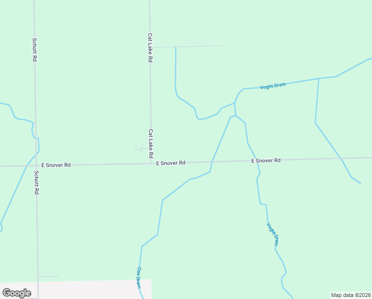 map of restaurants, bars, coffee shops, grocery stores, and more near 2081 East Snover Road in Mayville