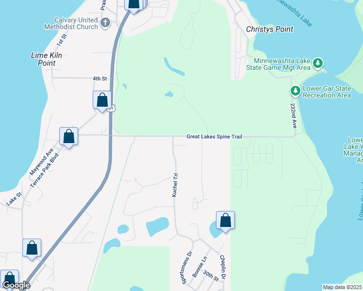 map of restaurants, bars, coffee shops, grocery stores, and more near 3432 Golf Villa Drive in Milford