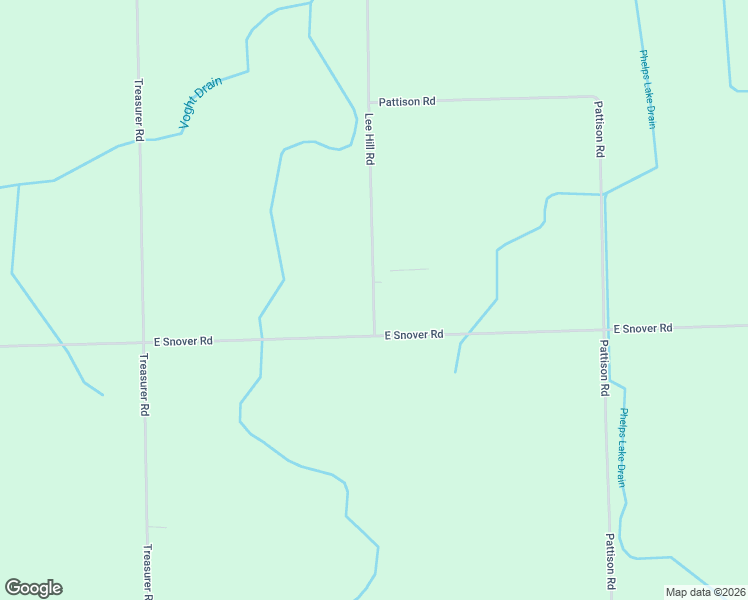 map of restaurants, bars, coffee shops, grocery stores, and more near 5455 Lee Hill Road in Mayville