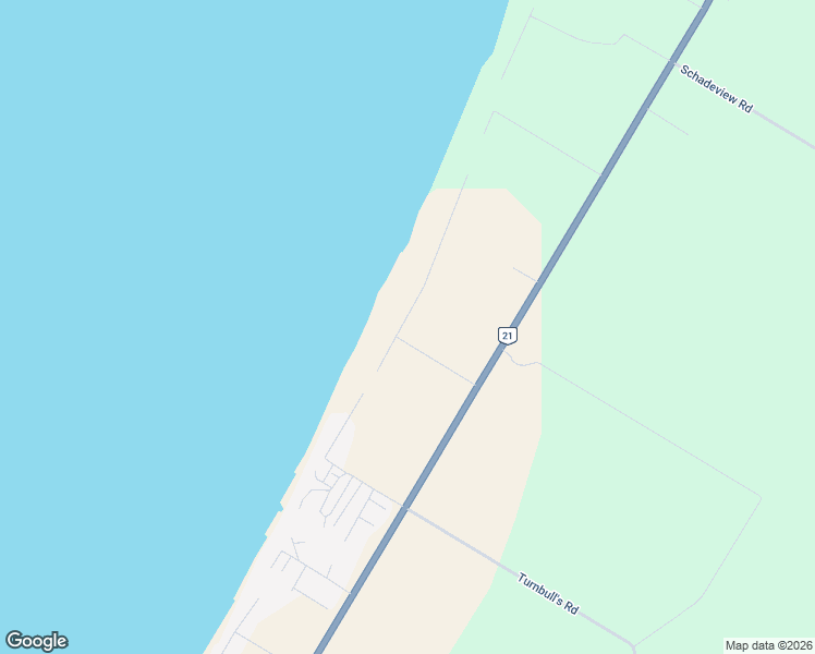 map of restaurants, bars, coffee shops, grocery stores, and more near 71454 Shoreline Drive in Dashwood
