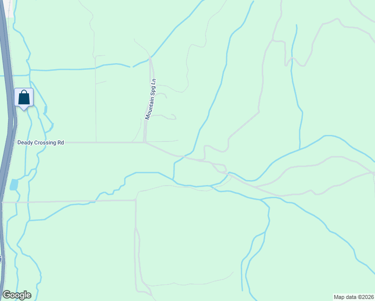 map of restaurants, bars, coffee shops, grocery stores, and more near 704 Deady Crossing Road in Sutherlin