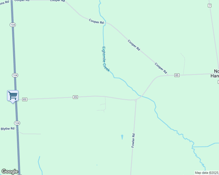 map of restaurants, bars, coffee shops, grocery stores, and more near 1230-40 County Route 85 in Hannibal