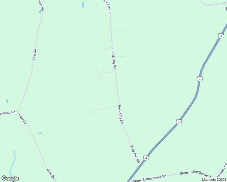 map of restaurants, bars, coffee shops, grocery stores, and more near 111 Rock City Road in Hudson Falls