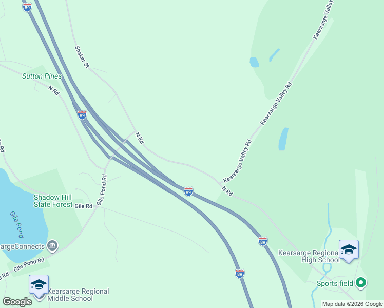 map of restaurants, bars, coffee shops, grocery stores, and more near 312 North Road in New London