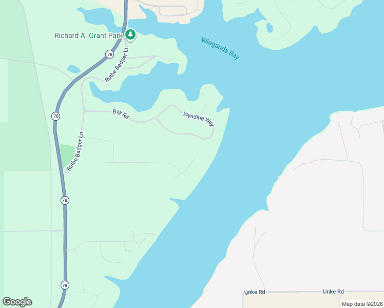 map of restaurants, bars, coffee shops, grocery stores, and more near E12836 Wynding Way in Merrimac