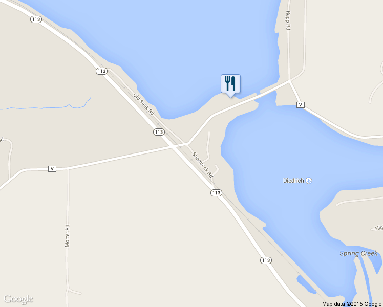 map of restaurants, bars, coffee shops, grocery stores, and more near N2191 Shamrock Rd in Lodi