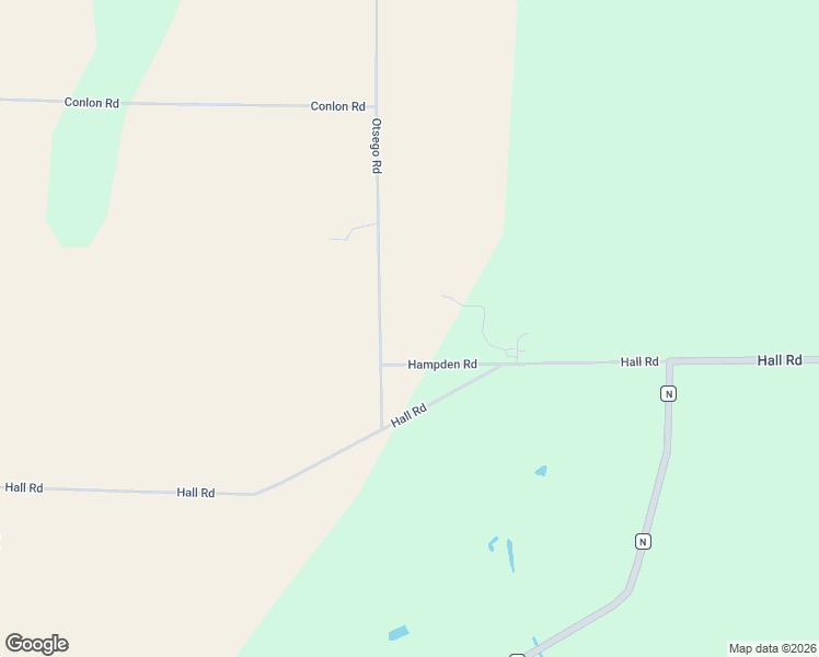 map of restaurants, bars, coffee shops, grocery stores, and more near W3256 Hampden Road in Columbus