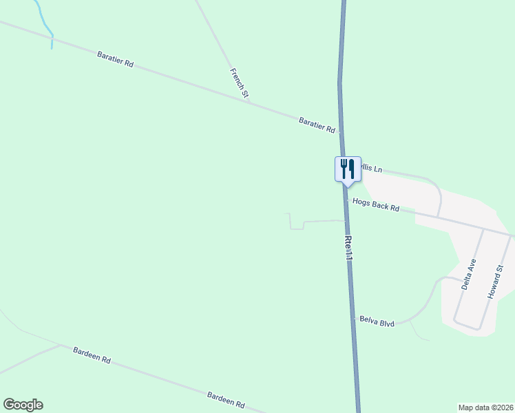 map of restaurants, bars, coffee shops, grocery stores, and more near 1719 Route 11 in Hastings