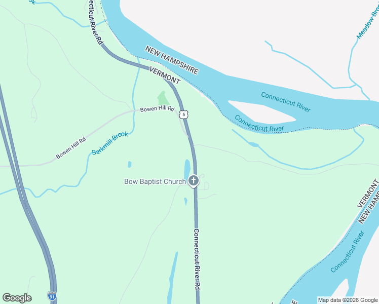 map of restaurants, bars, coffee shops, grocery stores, and more near 1254 U.S. 5 in Weathersfield