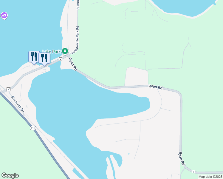 map of restaurants, bars, coffee shops, grocery stores, and more near W11357 County Road V in Lodi