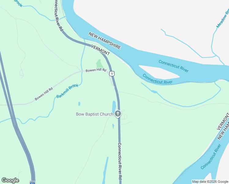 map of restaurants, bars, coffee shops, grocery stores, and more near 1254 U.S. 5 in Weathersfield