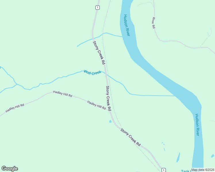 map of restaurants, bars, coffee shops, grocery stores, and more near County Route 1 in Saratoga County