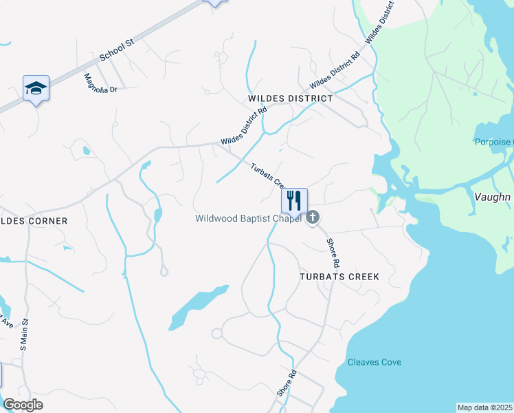 map of restaurants, bars, coffee shops, grocery stores, and more near 10 Shady Lane in Kennebunkport