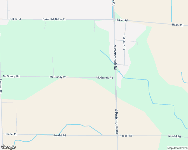 map of restaurants, bars, coffee shops, grocery stores, and more near 5844 McGrandy Road in Bridgeport charter Township