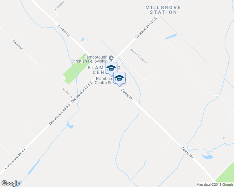 map of restaurants, bars, coffee shops, grocery stores, and more near 919 Centre Road in Hamilton