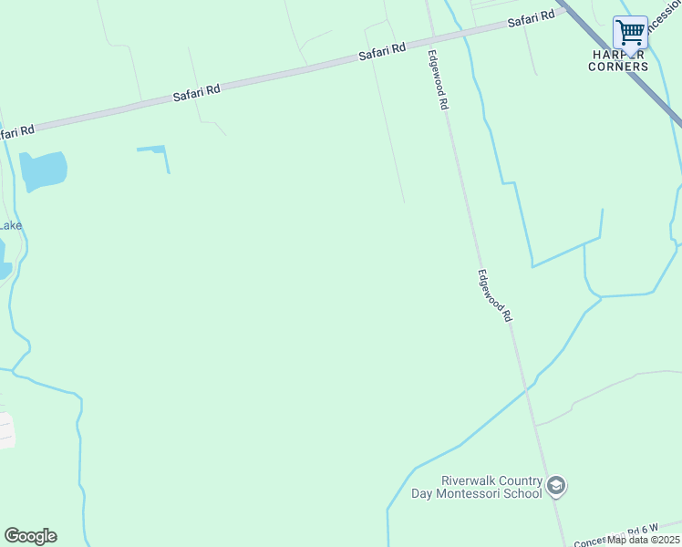 map of restaurants, bars, coffee shops, grocery stores, and more near 1163 Edgewood Road in Hamilton