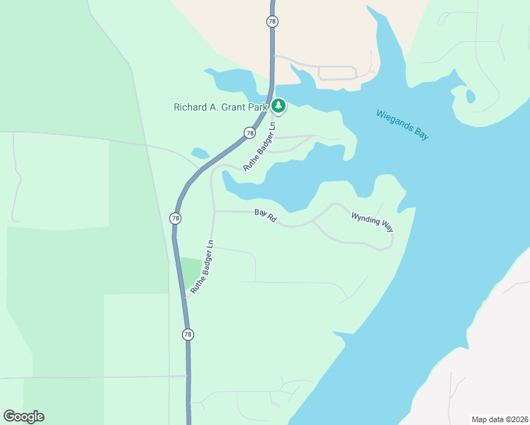 map of restaurants, bars, coffee shops, grocery stores, and more near Bay Road in Merrimac