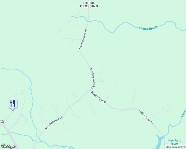 map of restaurants, bars, coffee shops, grocery stores, and more near 433 Meetinghouse Road in Wells